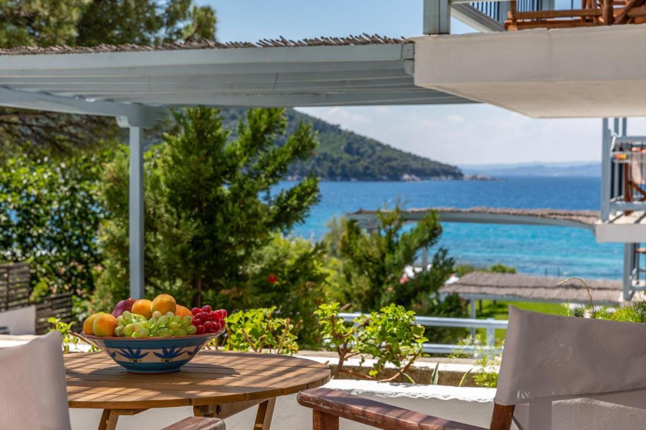 Milia Beach Apartments Paralia Milia Екстериор снимка