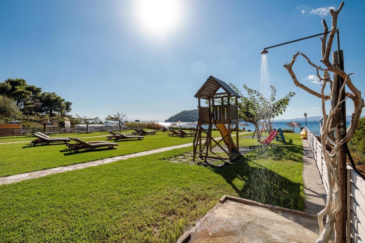 Milia Beach Apartments Paralia Milia Екстериор снимка