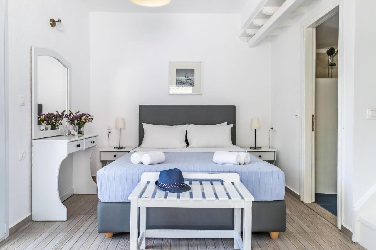Milia Beach Apartments Paralia Milia Екстериор снимка
