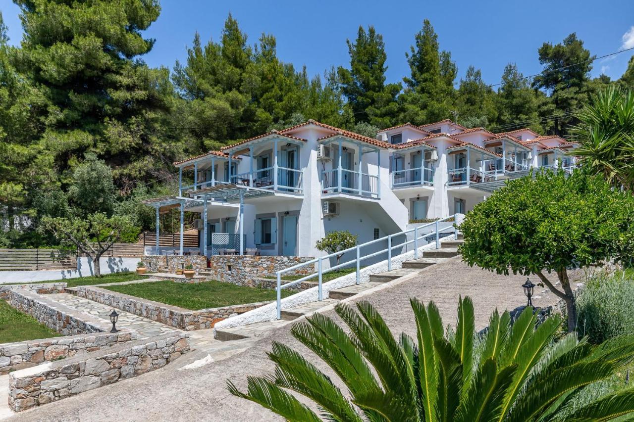 Milia Beach Apartments Paralia Milia Екстериор снимка