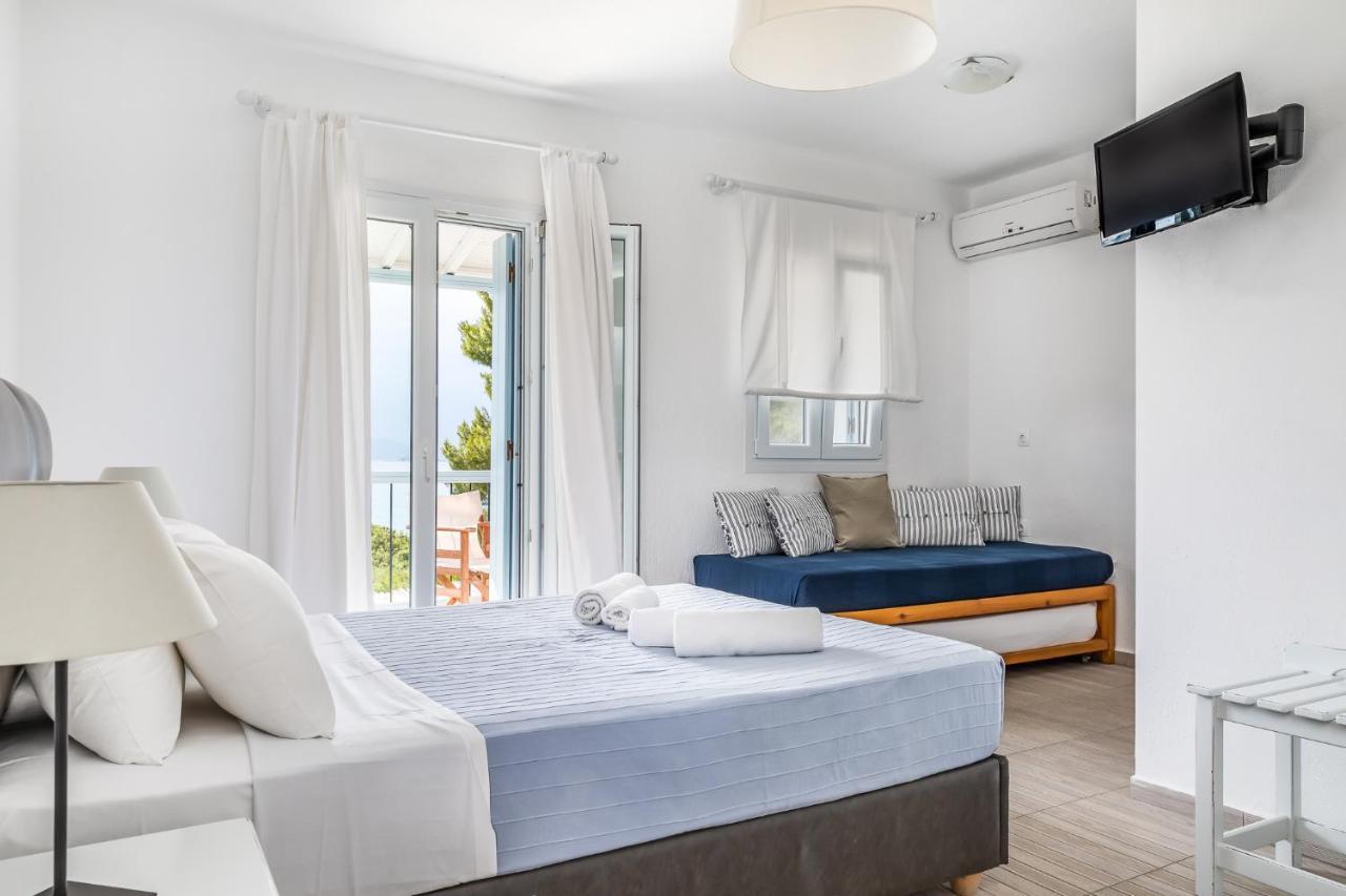 Milia Beach Apartments Paralia Milia Екстериор снимка