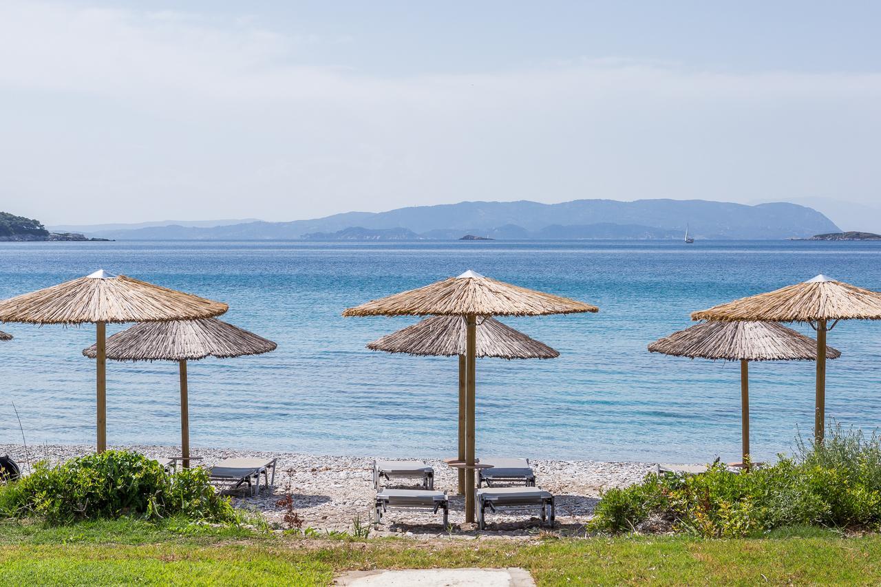 Milia Beach Apartments Paralia Milia Екстериор снимка